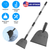 53In Flat Snow Shovel Ice Scraper Manganese Steel 