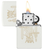 Zippo King and Queen Laser Engrave White Matte Windproof Lighter 