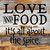 Love and Food: it's all about the spice... .Wall Sign