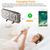 Mirror LED Alarm Clock