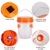 2Pcs Solar Powered Outdoor Wasp 