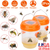2Pcs Solar Powered Outdoor Wasp 