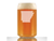 Arkansas Outline Beer Can Pint Glass - Arkansans Gifts