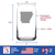 Arkansas Outline Beer Can Pint Glass - Arkansans Gifts