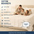 Three Piece Navy Blue Cotton Twin Sheet Set
