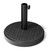 Black Market Umbrella Fillable Steel In Ground Adjustable Umbrella Base