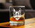 Happy Frenchie Whiskey Rocks Glass - French Bulldog Gifts