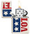 Zippo VOTE Design Mercury Glass Finish Windproof Lighter 