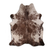 PRINTED HAIR ON COWHIDE PRINTED SALT AND PEPPER