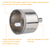 15Pcs Diamond Hole Saw Drill Bits 6-50mm Diamond Hole Saw 