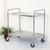 Tier Stainless Steel Kitchen Dinning Food Cart Trolley Utility Round  