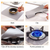 4-Pack Reusable Nonstick Stovetop Burner Protector Liner