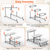 3-Tier Plastic Serving Tray Dessert