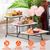 3-Tier Plastic Serving Tray Dessert