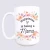 Happiness is being a mama ceramic coffee mug