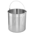 Stainless Steel Perforated Stockpot Basket Pasta Strainer with Handle