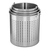 Stainless Steel Perforated Stockpot Basket Pasta Strainer with Handle