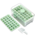 Ice Cube Tray With Lid And Bin Plastic Ice Trays 