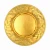 ROCHER 12 Pcs. Gilded Glass Dinnerware Set
