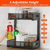 2Pcs Under Sink Organizer 2 Tier 