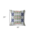 20"x20" Green Pink Indigo Zippered Suede Geometric Throw Pillow