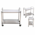 Tier Stainless Steel Kitchen Dining Food Cart Trolley Utility Size  Medium
