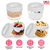 4Pcs Overnight Oats Containers 