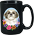 Shih Tzu Puppy Cut - Best of Breed Ceramic 15oz Coffee Black Mug