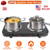 2000W Electric Double Burner Portable Coil Heating Hot Plate Stove 