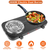 2000W Electric Double Burner Portable Coil Heating Hot Plate Stove 