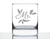 Wedding Floral Mr Whiskey Rocks Glass - Bridal Party Gifts