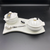 Set of 2 Individual baking pot with a Soup Spoon and curved serving dish set for 2