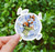 Dandelion Cat Vinyl Sticker