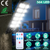 Solar Powered Wall Light 504 LED Beads PIR Motion Sensor Lamp