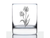 Tulip Whiskey Rocks Glass - Floral Gifts and Decor