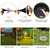 4Pcs Solar Powered Ground Light 