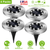 4Pcs Solar Powered Ground Light 