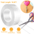 16.5FT Nano Double Sided Adhesive Tape Washable Traceless Removable 
