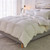 White Queen Cotton Washable Microfiber Down Alternative Comforter