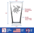 Lily Pint Glass for Beer - Lily Gifts and Decor