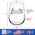 Cheers Hawaiian Okole Maluna Stemless Wine Glass Hawaii Gift