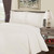 Ivory King Cotton Blend Washable Duvet Cover Set With Two Shams