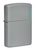 Zippo Flat Grey Base Model with Zippo Logo Windproof Lighter 
