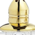 Handcrafted Optical Crystal And Gold Square Size Salt And Pepper Shakers