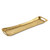 20" Gold Metal Vanity Tray With Handles