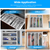 2Pcs Silverware Organizer Utensil Flatware 