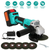 21V Cordless Angle Grinder Kit 