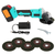 21V Cordless Angle Grinder Kit 