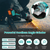 21V Cordless Angle Grinder Kit 