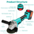 21V Cordless Angle Grinder Kit 
